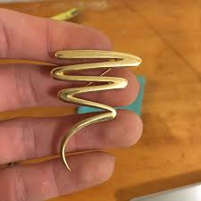 18k Yellow Gold Tiffany & Co. Paloma picasso zig zag scribble | Etsy |  Tiffany & co., Paloma picasso, Tiffany paloma picasso