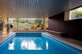 Desain Rumah Dengan Kolam Renang Indoor Komtemporer Griya Indonesia Desain Rumah Kolam Renang Rumah Mewah