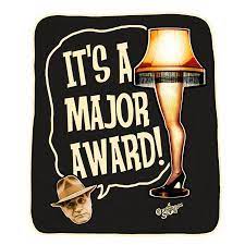 Its a major award christmas story. Ripple Junction A Christmas Story Major Award Fleece Throw Blanket Walmart Com Walmart Com