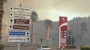 Manavgat'ın tepeköy mahallesi'nde bugün saat 11:30 sıralarında orman yangını çıktı. Ipvbgh Wmf8dkm