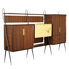 Mid century danish modern credenza teak denmark drawers vintage restored. Mid Century Modern Teak Sideboard Bookcase By Silvio Cavatorta Circa 1960 126272