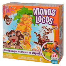 Después de crear una red de palitos de colores que atraviesan el tronco del árbol, hay que colocar todos los monos dentro. Mattel Games Juego De Mesa Mattel Games Monos Locos Falabella Com