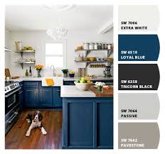 Paint Colors From Chip It By Sherwin Williams Kitchen With Dark Blue Cabinets Kitchen Inspirations Kitchen Remodel Kitchen Renovation