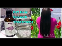 Diy Lavender Hair Growth Treatment To Get Long Hair Tutorial Youtube