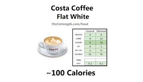 How Many Calories In Costa Coffee