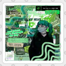 A collection of the top 40 aesthetic anime desktop wallpapers and backgrounds available for please contact us if you want to publish an aesthetic anime desktop wallpaper on our site. Anime Tumblr Vaporwave Aesthetic Anime Aesthetic Pegatina Teepublic Mx