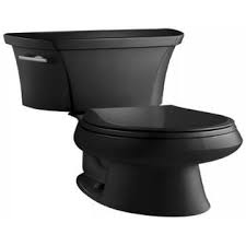 This complete solution package provides everything you need in the box. Kohler K 3977 7 Wellworth Toilet Black Black