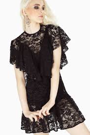 Victorian Lace Frill Dress Limited 119aud By Blackmilk Clothing Frill Dress Dresses Victorian Lace