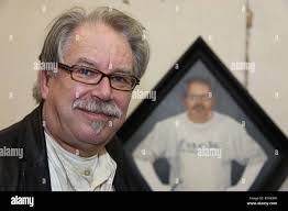 Robert Ballagh prominent Irish artist Stock Photo