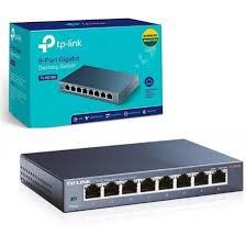The 8 port switch offers up to 200 mbps per port and total switching capacity of 1.6 gbps. Tp Link Tl Sg108 8 Port 10 100 1000mbps Desktop Switch Faxon Technologies