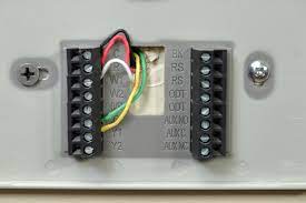 Strip the red and white wires back about 1/4 inch at both the thermostat and the furnace ends. Thermostat Wiring How To Wire Thermostat 2 3 4 5 Wire Guide