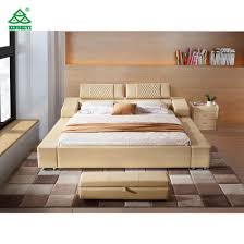 Potterybarn.com has been visited by 100k+ users in the past month China Simple Modern Furniture Latest White Leather Double Bed Designs China Double Bed Designs Leather Bed