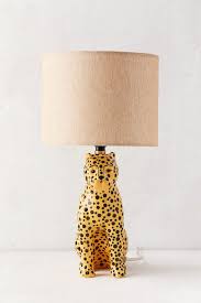 leopard table lamp urban outfitters in 2020 stained glass table lamps animal lamp modern lamp