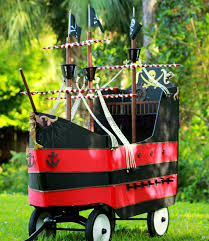 Diy Jolly Roger Wagon Pirate Ship For Captain Hook Pirate Ship Jolly Roger Pirates