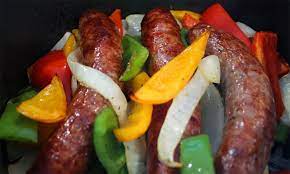 Learn how to cook tofu so it crisps up and doesn't fall apart! Air Fryer Sausage And Peppers Under 20 Minutes A Gouda Life