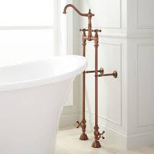 Faucet depot is your source for selection of bathtub faucets from simple tub fillers to extravagant tub and shower systems. Freestanding Bathtub Faucet Stylish Long Lasting Single Handle Free Standing Bath Faucet Lific Floor Mount Tub Filler With Handheld Shower Chrome Strong Brass Bathroom Tub Faucets Tools Home Improvement Kitchen