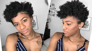 When your hair is dry roll it into some curls to get a nice curl to it. 5 Quick And Easy Hairstyles For Short Natural Hair Youtube