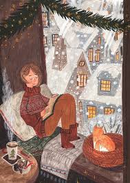 Pin By Mrs C On Books Christmas Art Christmas Illustration Whimsical Art
