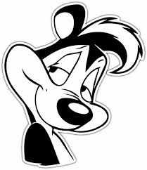 I love pepe le pew, magic, technology, video games, world of warcraft, board games, movies, the ocean, sharks, surf, travel, yoga, tea & most of all life!. Peppy La Pue Skunk Clip Art Clipart Library
