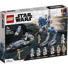 Discover the exciting world of star wars with lego® star wars™ construction sets. Lego Star Wars At Rt Walker And Barc Speeder 75280 Big W