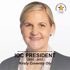 PRESIDENT MNANGAGWA HAILS KIRSTY COVENTRY'S HISTORIC IOC ELECTION By  Tinashe Mukori HARARE, STATE HOUSE