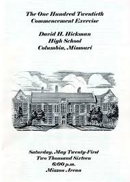 David H. Hickman High School Class of 2015, Columbia, Missouri