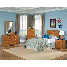 Bookcase offers ample storage in a minimalist design that comes in your choice of finish. Must Have American Furniture Classics Tanner Collection 110k5t Five Piece Bedroom Set With Metal Pulls Including Twin Headboard Five Drawer Chest Six Drawer Dresser Mirror And Night Stand From American Furniture Classics