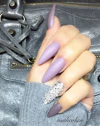 Matte Lilac Nails Nails Lilac Nails Acrylic Nail Designs