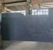 Cambodia New G654 Granite Black Polished Big Slabs from China - StoneContact.com