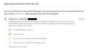 We did not find results for: How To Track Your Google Fi Travel Gift Card Promotion Running With Miles