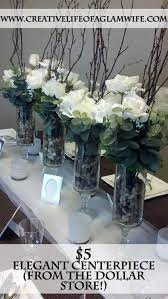 These tissue paper flowers are affordable and popular as reception decorations. Diy 5 Elegant Dollar Store Centerpiece Tutorial Wedding Centerpieces Diy Dollar Store Centerpiece Dollar Store Diy Projects