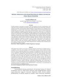 Bukan pembelajaran jarak jauh pure saja baca juga: Https Ejournal Iainpalopo Ac Id Index Php Kelola Article Download 1600 1217