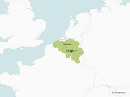 Belgium location on the world map. Map Of Belgium With Neighbouring Countries Free Vector Maps