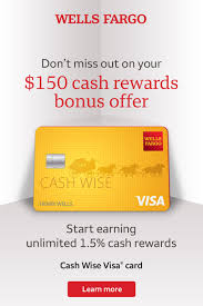 Apply For And Use Your Wells Fargo Cash Wise Visa Card On Everything From Groceries To Gas Clothing To Cuisine Tra In 2020 Visa Card Wells Fargo Wells Fargo Account