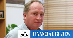 Nationals deputy leader Barnaby Joyce is mad and knows it