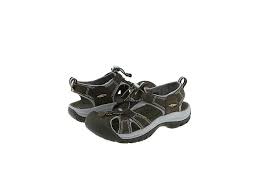 Keen Venice Black Olive Surf Spray Women S Sandals Get Ready For Water And Fun With The Durable And Versatile Venice By In 2020 Womens Sandals Leather Black Sandals