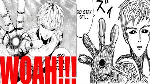 Imitates the life of an average hero who wins all of his fights with only one punch! One Punch Man Art Comparision Part 1 One Original Murata Illustration Ch1 6 Youtube