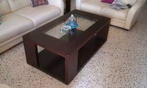 Gold leaf metal and glass accent table with hourglass shape base (15.75 in. 12 Wooden Tables Ideas Wooden Tables Center Table Center Table Living Room