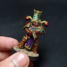 Quick Tutorial With Timeline How You Can Paint A Rubric Marine In 35 Minutes Without Basing And Warhammer Figures Warhammer 40k Miniatures Color Chrome