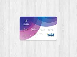 Hilton Hhonors Credit Card Credit Card Design Debit Card Design Business Credit Cards