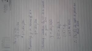 Such methods work well when you have variables in the options. If 3 X 7 Y To 14 Express Y In Terms Of X Check Whether 3 2 Is A Point On The Given Line Brainly In