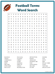 Ancient curses, winding torch labyrinths, forgotten dusty papyrus scrolls and the well. Football Word Search