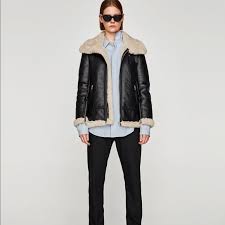 Image Result For Zara Aviator Jacket Aviator Jackets Zara Biker Jacket Zara Women
