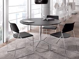 Complétez votre bureau de direction avec la table ronde status. Table De Reunion Ronde Carma Akaba Grande Table Ronde Design Pour 4 Personnes