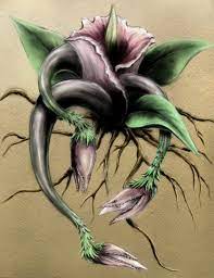 Deviant Art Evil Plant 1 Corpse Flower By Waterbear Jpg 832 1084 Corpse Flower Plants Plant Monster