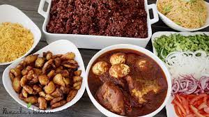 How to make street wanke stew : Authentic Ghanaian Waakye Feast Detailed Waakye Stew More Cook With Me Ghana Street Food Youtube