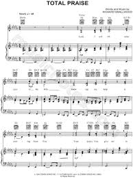 I Found Digital Sheet Music For Total Praise At Musicnotes