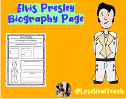 Here are three factors why you need to utilize printable answer sets for your class. Who Was Elvis Presley Worksheets Teaching Resources Tpt