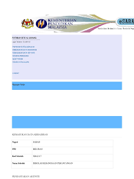 M a l a y s i a 44288. E Sarana Kpi 1