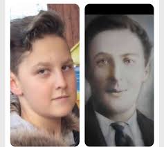 Aunt Gwedoline (Gwennie as my pop pop would call her ) Nutter & Family Her  grandson provided these pictures Al B Art 🥰❤ *New Info that handsome man  in the first picture